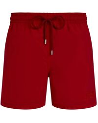 Vilebrequin - Badmode ,Rood ,Swim Shorts Water-Reactive Ronde Des Tortues - Lyst