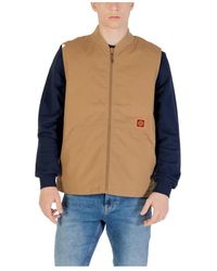 Vans - Jassen ,Katoen Urban Skate Sleeveless Jacket - Lyst