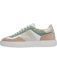 Leandro Lopes - Sneakers basse in pelle fatte a mano - Lyst