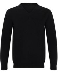 Fedeli - V-Neck Knitwear - Lyst