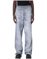 DIESEL - Vintage Denim Joggers Lockerer Schnitt - Lyst