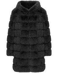 American Dreams - Blake Faux Fur Jas Lang - Lyst