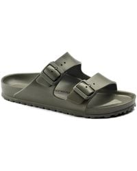 Birkenstock - Sandalias caqui Arizona Eva - Lyst