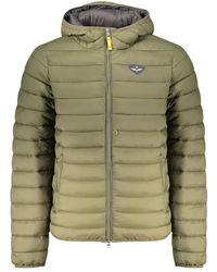 Armata Di Mare - Jassen ,Groen ,Jacket Met Lange Mouwen En Capuchon - Lyst