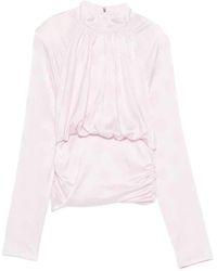 ROTATE BIRGER CHRISTENSEN - Long Sleeve Tops - Lyst