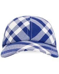 Burberry - Tartan Baseball Cap - Lyst