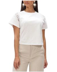 Aaiko - Tops ,Wit ,Katoen Ceyda Co 177 Blouse - Lyst