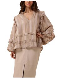 Ibana - Overhemden ,Stijlvolle Blouse Met Ruches - Lyst