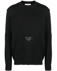Moschino - Round-Neck Knitwear - Lyst
