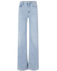 Department 5 - Jeans ,Blauw ,Pretender Pantalone Gamba Ampia - Lyst