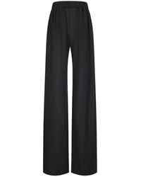 ANDAMANE - Broeken ,Zwart ,Polyester Lena Wide Pants - Lyst