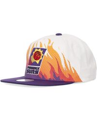 Mitchell & Ness - Accessoires ,Veelkleurig ,Katoen Nba Phoenix Suns Platte Klep Pet - Lyst