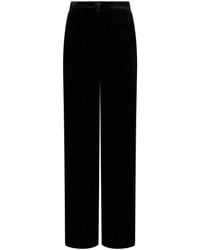 Alberta Ferretti - Straight Trousers - Lyst