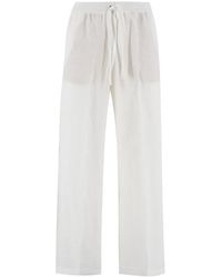 Le Tricot Perugia - Wide Trousers - Lyst