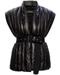 Isabel Marant Quilted Vest - Zwart