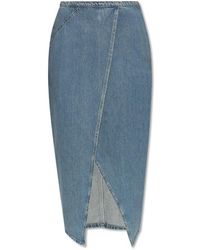 IRO - Denim Skirts - Lyst