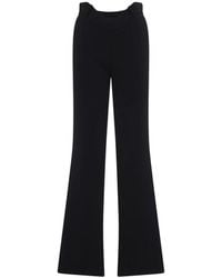 Jean Paul Gaultier - Wavy Waistband Tailoring Trousers - Lyst