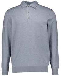 Profuomo - Tops ,Blauw ,Katoen Ppxj 10005 Polo - Lyst