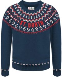 Mc2 Saint Barth - Round-Neck Knitwear - Lyst