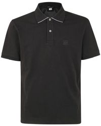 C.P. Company - Stretch Piquet Polo Shirt - Lyst