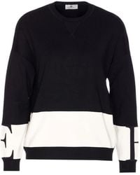 Elisabetta Franchi - Round-Neck Knitwear - Lyst