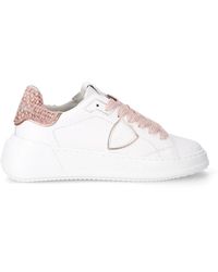 Philippe Model - Schoenen ,Wit ,Sneakers Tres Temple Tennis - Lyst
