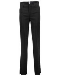 The Seafarer - Pantaloni in lana elasticizzata neri - Lyst