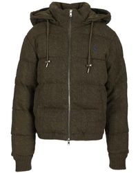 Polo Ralph Lauren - Cable-Knit Wollen Kasjmier Puffer Jacket - Lyst