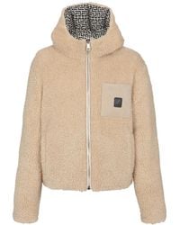 Balmain - Monogrammed reversible puffer jacket - Lyst