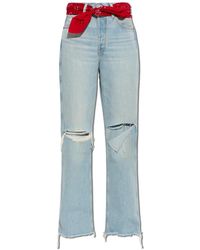 RE/DONE - Rechte Jeans - Lyst