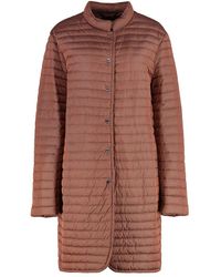 Moorer - Jacke Mit Druckknöpfen Und Gänsedaunen - Lyst