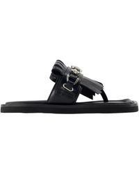 Toga - Schoenen ,Zwart ,Leer Aj 1461 Sandalen - Lyst