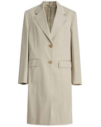 Prada - Single-Breasted Coats - Lyst