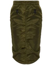 DSquared² - Rokken ,Groen ,Rok Met Split - Lyst