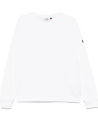 Gcds - Hoodies & Sweatvesten ,Wit ,Witte Crewneck Sweater - Lyst