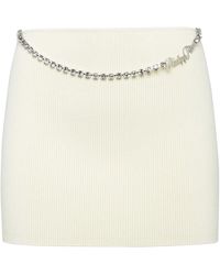 Philipp Plein - Viscose Stretch Mini Rok - Lyst
