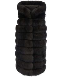 Suprema - Lange Bont Bodywarmer - Lyst