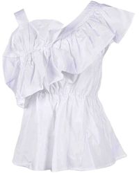 WEILI ZHENG - Sleeveless Tops - Lyst