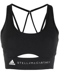 adidas By Stella McCartney - Sleeveless Tops - Lyst