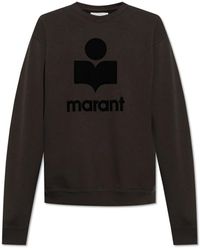 Isabel Marant - Hoodies & Sweatvesten ,Zwart ,Katoen 'Mikoy' Sweatshirt - Lyst