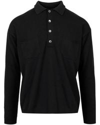 Grifoni - Tops ,Zwart ,Katoen Polo Shirts - Lyst