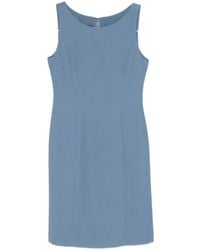 Emporio Armani - Sleeveless Mini Dress - Lyst