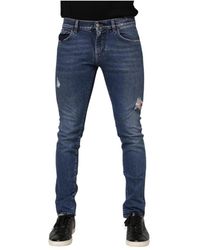 Dolce & Gabbana - Skinny Fit Jeans - Lyst