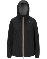 K-Way - Jassen ,Zwart ,Katoen Marguerite Stretch Poly Jersey - Lyst