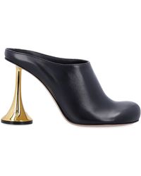 Coperni - Schoenen ,Zwart ,Leer Orchestra Mules - Lyst