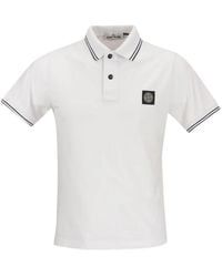 Stone Island - Klassisches polo-shirt in verschiedenen farben - Lyst