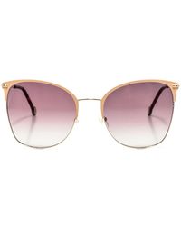 Carolina Herrera - Aviator metall sonnenbrille - Lyst