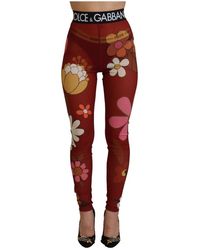 Dolce & Gabbana - Trousers > leggings - Lyst