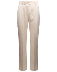 Nanushka - Trousers > wide trousers - Lyst