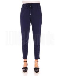 Max Mara - Broeken ,Blauw ,Elegante Lange Broek - Lyst